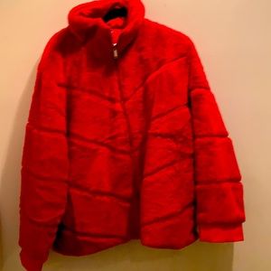A jacket is a red! Waist length a jacket.